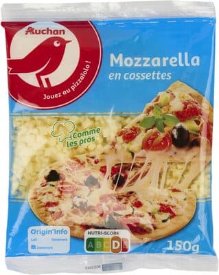 Mozzarella en cossettes