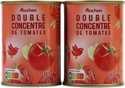 Double concentré de tomates.
