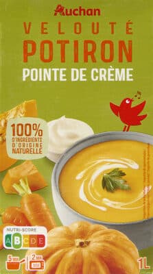 Velouté potiron pointe de crème