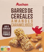 Barres de Céréales Amandes Caramélisées