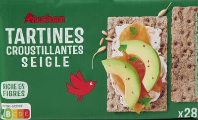 Tartines croustillantes seigle