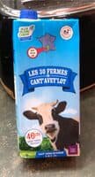 Lait demi-écrémé Cant'Avey'Lot UHT