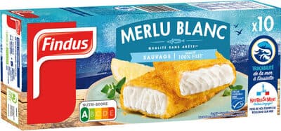 Tranches panées de Merlu blanc MSC
