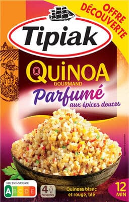 Quinoa gourmand parfumé aux épices douces