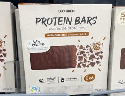 Protein bars chocolat lait