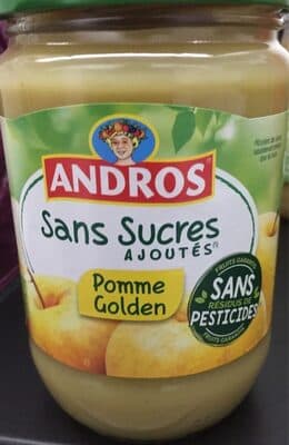 Purée de pommes golden sans sucres ajoutés