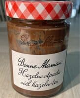 Hazelnootpasta veel hazelnoten