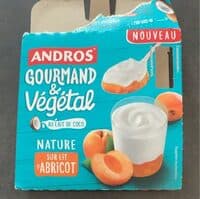 Brassé coco sur son lit d’abricot