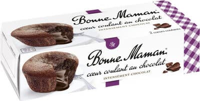 Coeur coulant au chocolat🍫