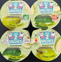 Yaourt bio sucré à la poire