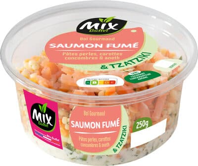 Bol Gourmand Saumon Fumé & Tzatziki