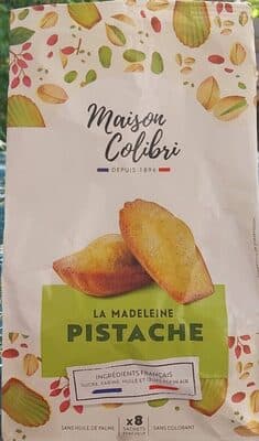 Madeleine pistache