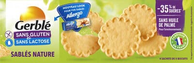 Sablé Nature Sans Gluten & Lactose