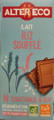 Lait riz soufflé croquant