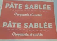 Pâte sablée