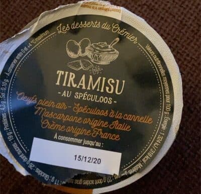 Tiramisu au Spéculoos