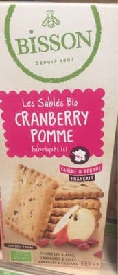 Les Sables Bio Cranberry / Pomme