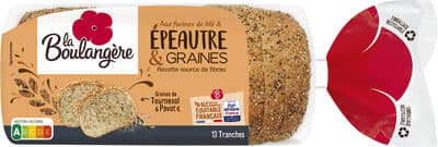 Pain farine d'epeautre & graines 260g