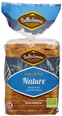 Pain de mie nature
