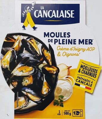 Moules de Pleine Mer Crème d'Isigny AOP & Oignons