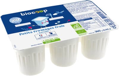 Fromage frais nature 3% MG 6x60g CC