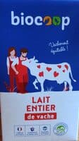 Lait entier UHT brique