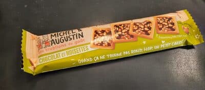 4 petits carrés choco noisettes