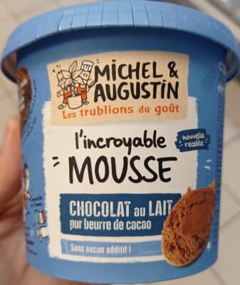 L'Incroyable Mousse, chocolat au lait