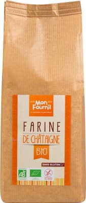 Farine de châtaigne bio sans gluten