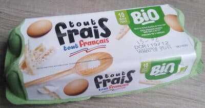 Oeuf bio tout frais tout français