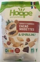 Crousti'Fourrées Cacao Noisettes & Spiruline