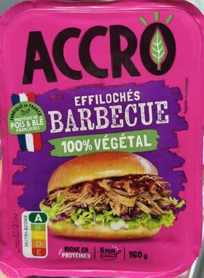Effiloché végétal goût BBQ