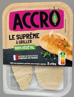 Suprême à griller végétal