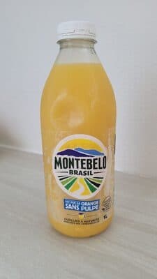 Jus d'orange sans pulpe
