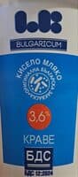 Кисело мляко 3,6%