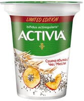 Activia сушена ябълка /чиа/мюсли
