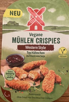 Vegane Mühlen Crispies