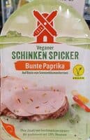 Veganer Schinken Spicker Bunte Paprika