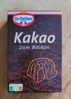 Kakao zum Backen