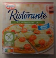 Ristorante Pizza Mozzarella Glutenfrei