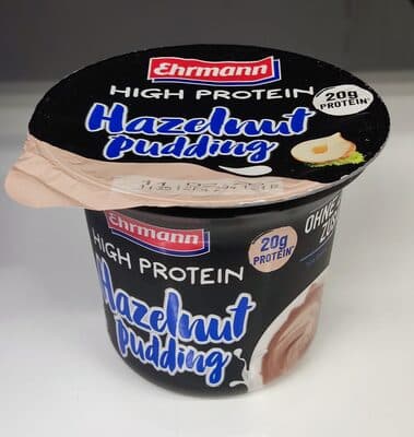 High Protein Hazelnut Pudding