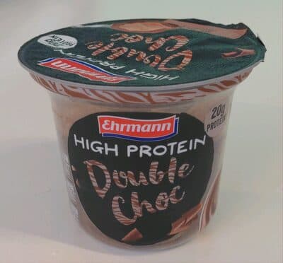 High protein double choc