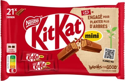 KITKAT Mini Barre au chocolat au Lait, 350g