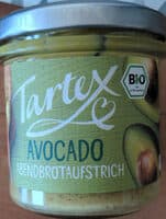 Tartex Bio Avocado Abendbrotaufstrich Pflanzlicher Brotaufstrich mit Avocado