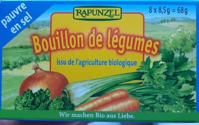 Bouillon cube de légumes