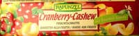 Cranberry-Cashew Fruchtschnitte