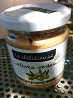 Tartinade bio olives vertes