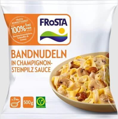 Bandnudeln Pilz