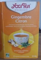 Gingembre citron infusion