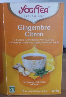 Gingembre citron infusion